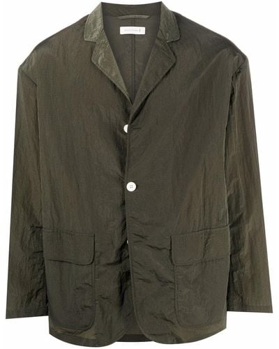 Mackintosh Captain Single-breasted Jacket - Green