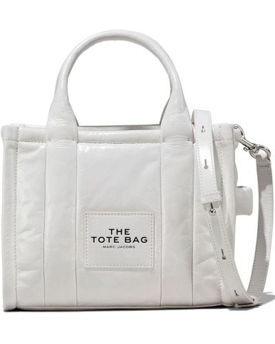 Marc Jacobs The Leather Small Tote Bag - White