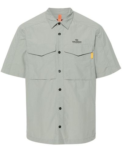 Parajumpers Pete Logo-print Shirt - Grey