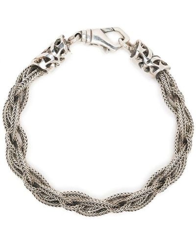 Emanuele Bicocchi Celtic-braid Bracelet - Metallic
