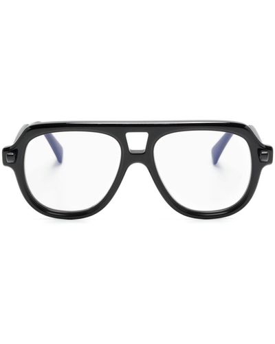 Kuboraum Q4 Pilotenbrille - Schwarz