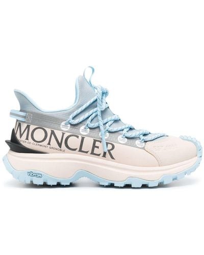 Moncler Sneakers Trailgrip Lite2 low top in nylon - Blu