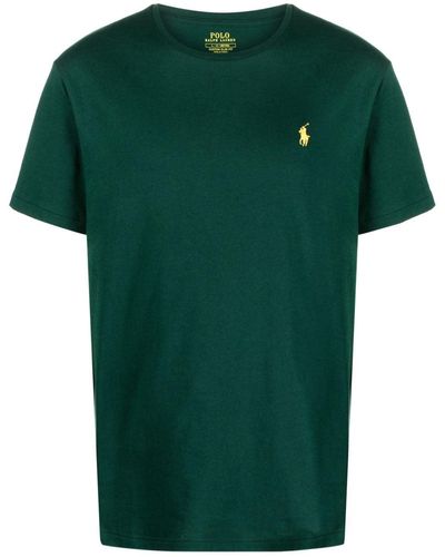 Polo Ralph Lauren T-shirt en coton à logo brodé - Vert