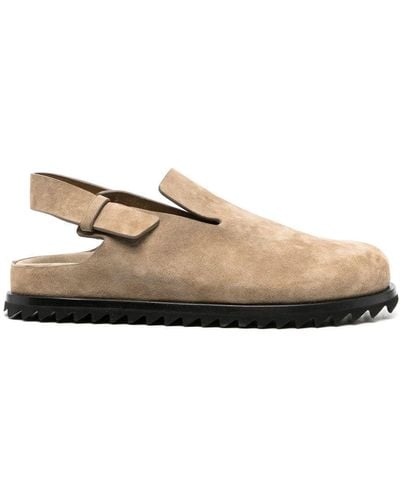 Officine Creative 25mm Suede Mules - Natural