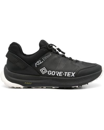 Clarks Atl Trail Lo Gtx Panelled-design Trainers - Black
