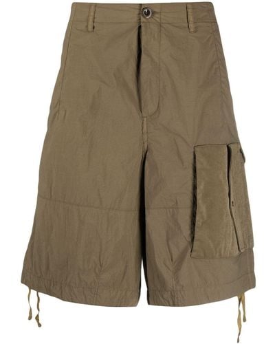 C.P. Company Cargo Cotton Shorts - Green
