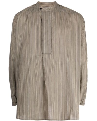Toogood The Jeweller Stripe-print Shirt - Brown