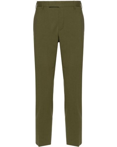 PT Torino Pantalon Met Toelopende Pijpen - Groen