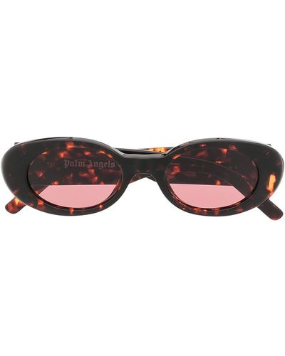 Palm Angels Spirit Round-frame Sunglasses - Multicolour