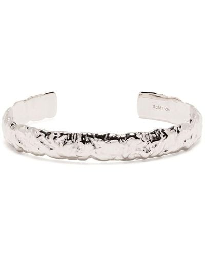 Acler Newberry Sterling-silver Bangle Bracelet - White