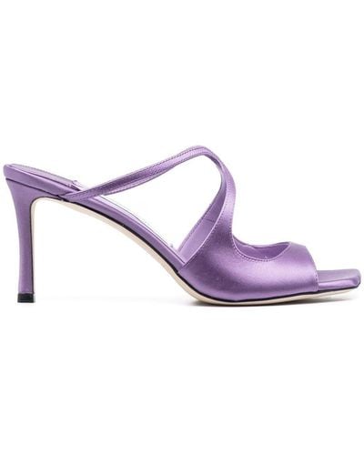 Jimmy Choo Mules Anise 80 mm - Violet