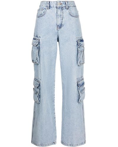 MISBHV Low Waist Jeans - Blauw