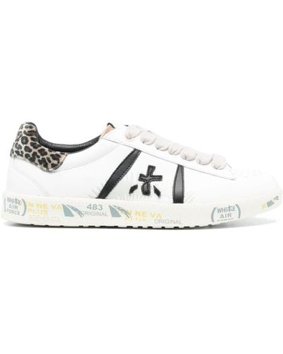Premiata Andyd Leather Sneakers - White