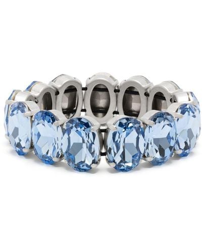 Forte Forte Crystal-embellished Bracelet - Blue
