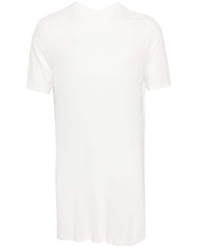 Rick Owens T-shirt Level à encolure ras du cou - Blanc