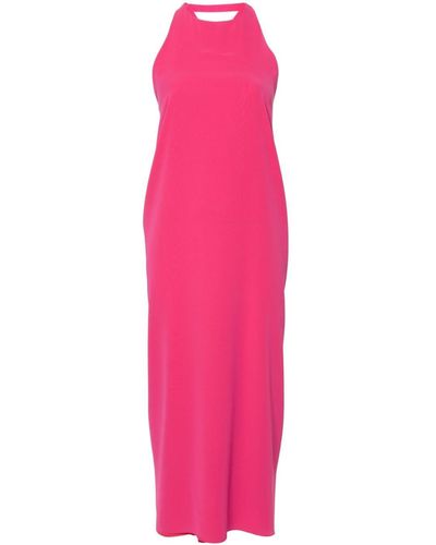 Blanca Vita Acmea Draped-detail Dress - Pink