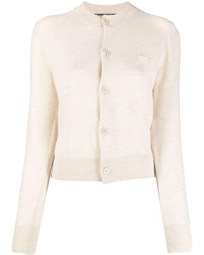 Acne Studios Keva Wool Cardigan - Natural