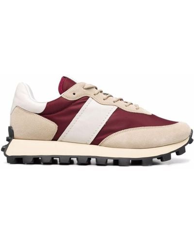 Tod's Neutral 1t Leather Sneakers - Men's - Calf Leather/suede/rubber/fabric - Pink
