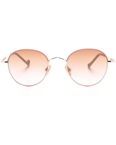 Eyepetizer Gobi Round-frame Sunglasses - Pink