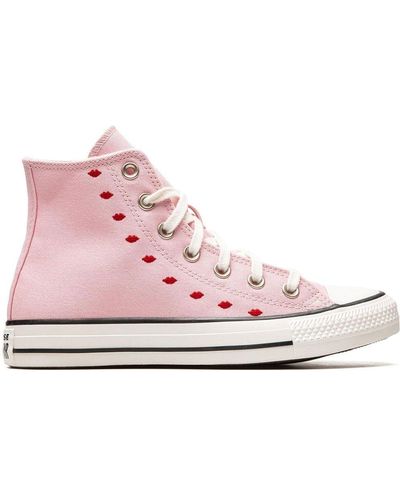Converse Chuck Taylor All Star Hi Sneakers - Roze