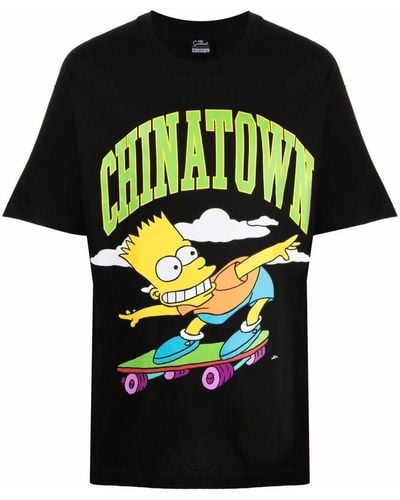 Market X The Simpsons Cowabunga Arc T-Shirt - Schwarz