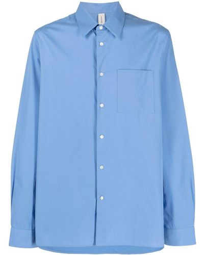 Another Aspect 3.0 Organic-cotton Shirt - Blue