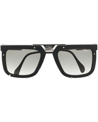 Cazal Lunettes de soleil à monture oversize - Noir