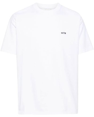 Arte' Teo Rings Graphic-print T-shirt - White