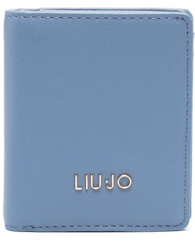 Liu Jo Logo-lettering Wallet - ブルー
