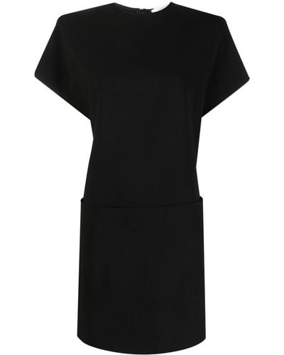 Sportmax Short-sleeve Mini Dress - Black