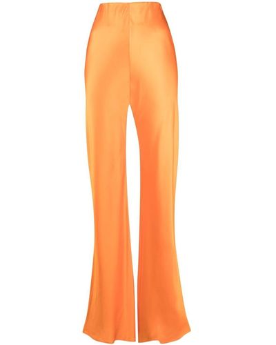 Cult Gaia Pantalones Stacie de talle alto - Naranja