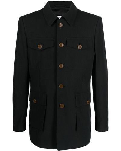 Vivienne Westwood Sang Cotton Shirt Jacket - Black