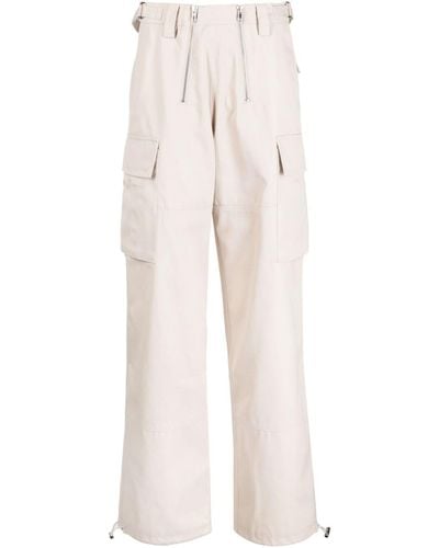 GmbH Logo-patch Chino Trousers - Natural