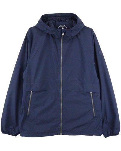 Save The Duck Lightweight Hooded Jacket - Blue
