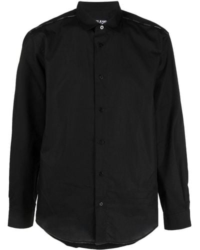 Versace Camisa de manga larga - Negro