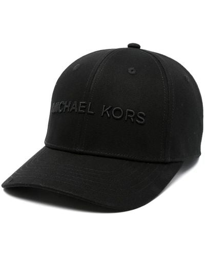 Michael Kors Embroidered-logo Cap - Black
