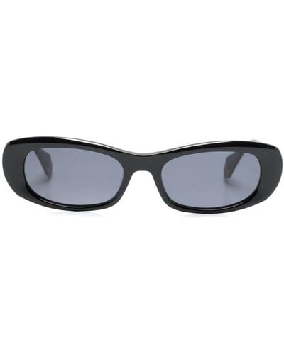 Gigi Studios Piper Rectangle-frame Sunglasses - Grey