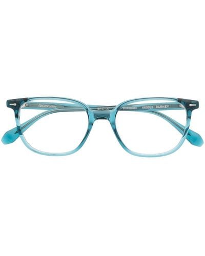 Gigi Studios スクエア眼鏡フレーム - ブルー