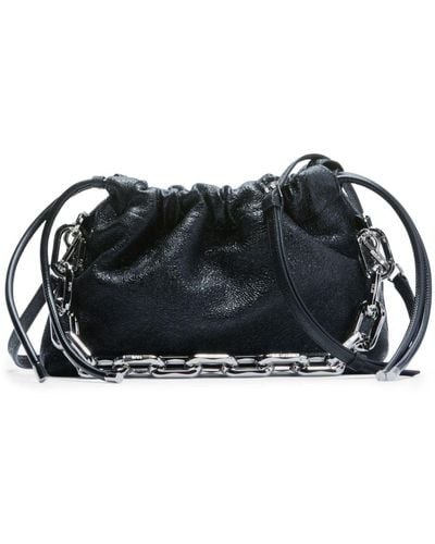 N°21 Eva Sponge Shoulder Bag - Black