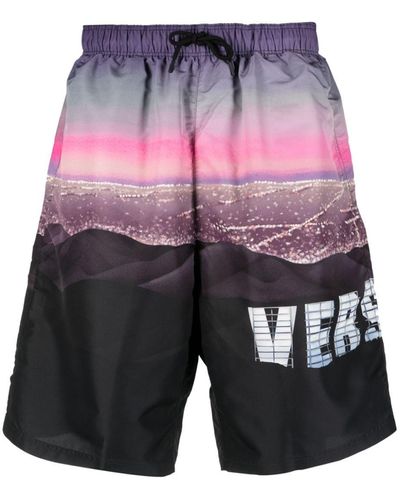Versace Hills Swim Shorts - Multicolour