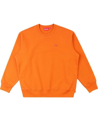 Supreme Sweater Met Logo - Oranje