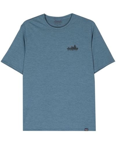 Patagonia Capilene® Cool Daily T-Shirt - Blau