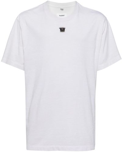 Doublet T-shirt SD Card con applicazione - Bianco