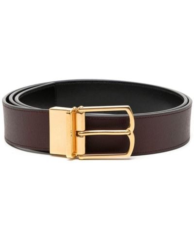 Bally Buckle-fastening Leather Belt - Black