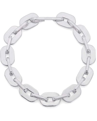 Jil Sander Cable-link Bracelet - White