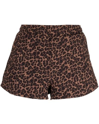 The Upside Shorts Biarritz con stampa - Marrone
