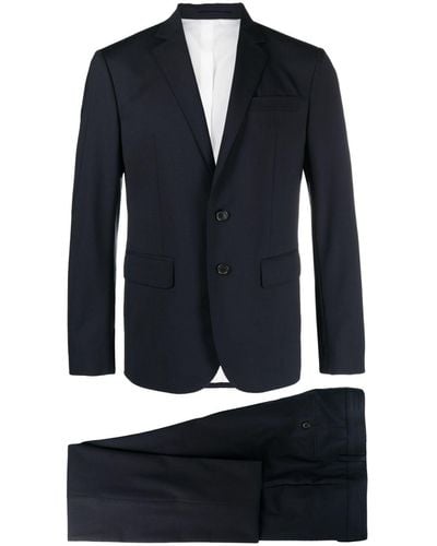 DSquared² Elegant blue single-breasted suit