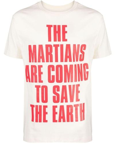 Pleasures Martians Cotton T-shirt - Red