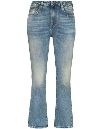 R13 Jeans svasati a vita media - Blu
