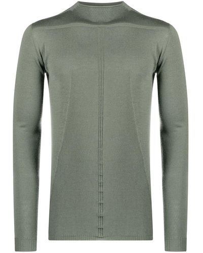 Rick Owens Sudadera de punto fino - Verde